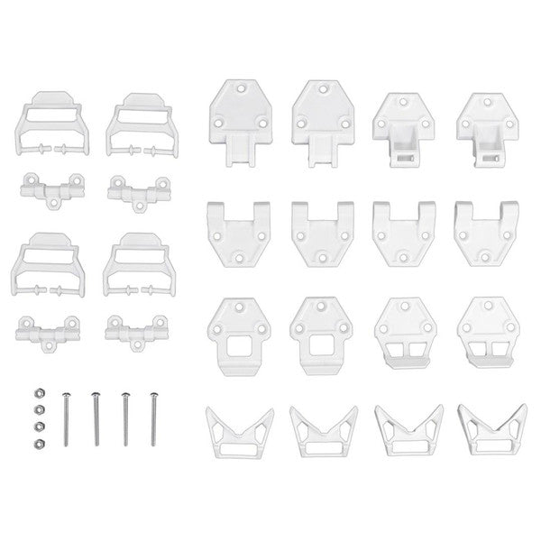 Hinge & Latch Kit, White