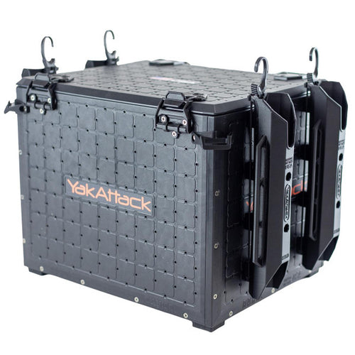 BlackPak Pro Kayak Fishing Crate - 13" x 16", YakAttack Orange