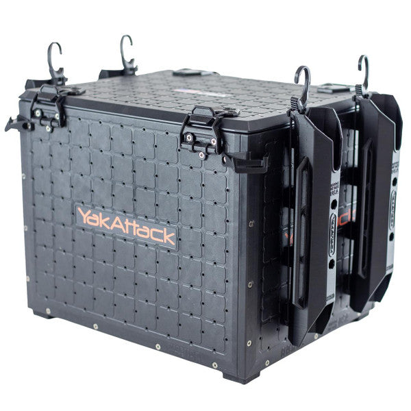 BlackPak Pro Kayak Fishing Crate - 13" x 16", YakAttack Orange