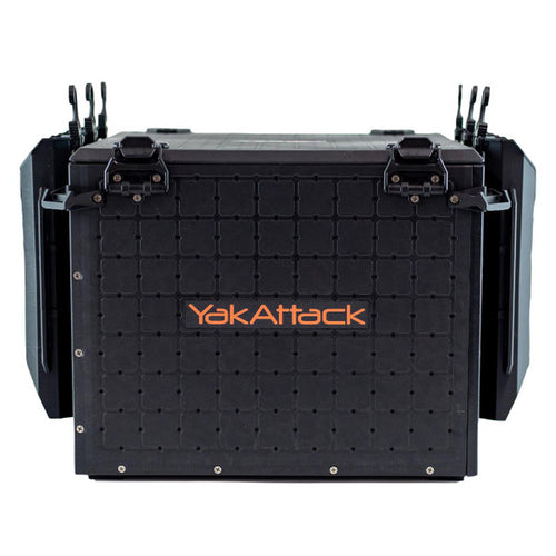 BlackPak Pro Kayak Fishing Crate - 16" x 16", YakAttack Orange