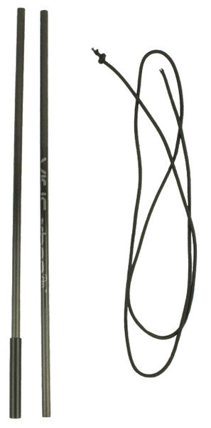 VISICarbon Pro Mast Repair Kit, Includes both carbon tubes and replacement shock cord