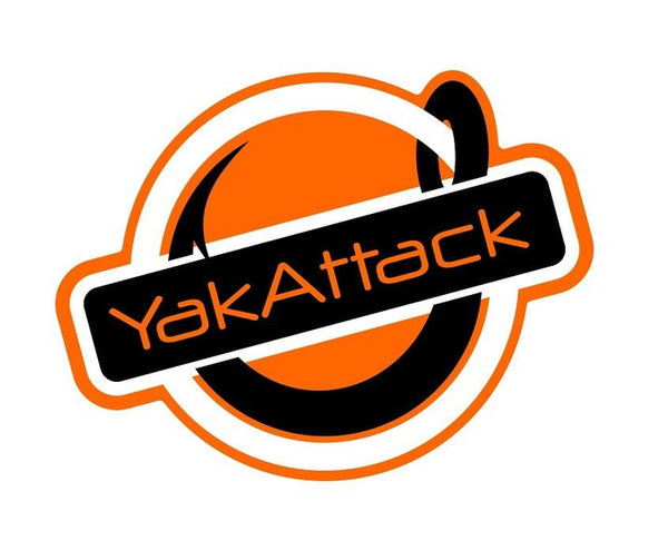 24" YakAttack Decal, White