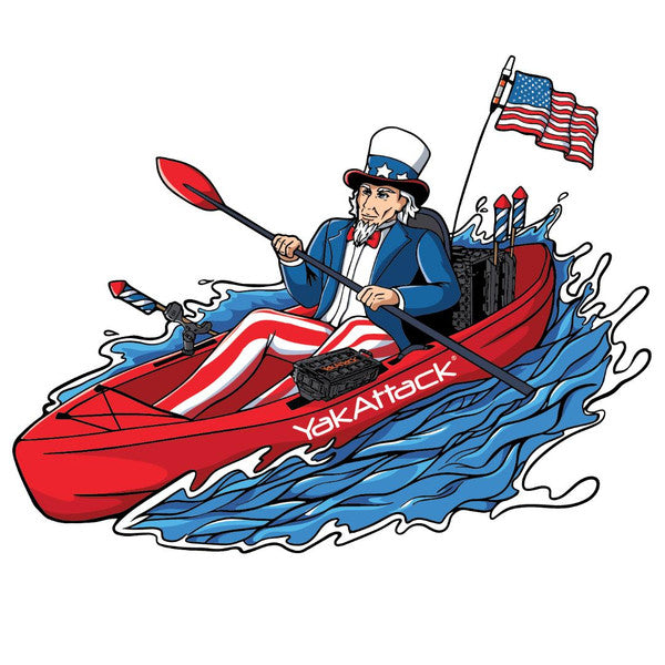 Uncle Sam Decal 4.75” x 3.75”