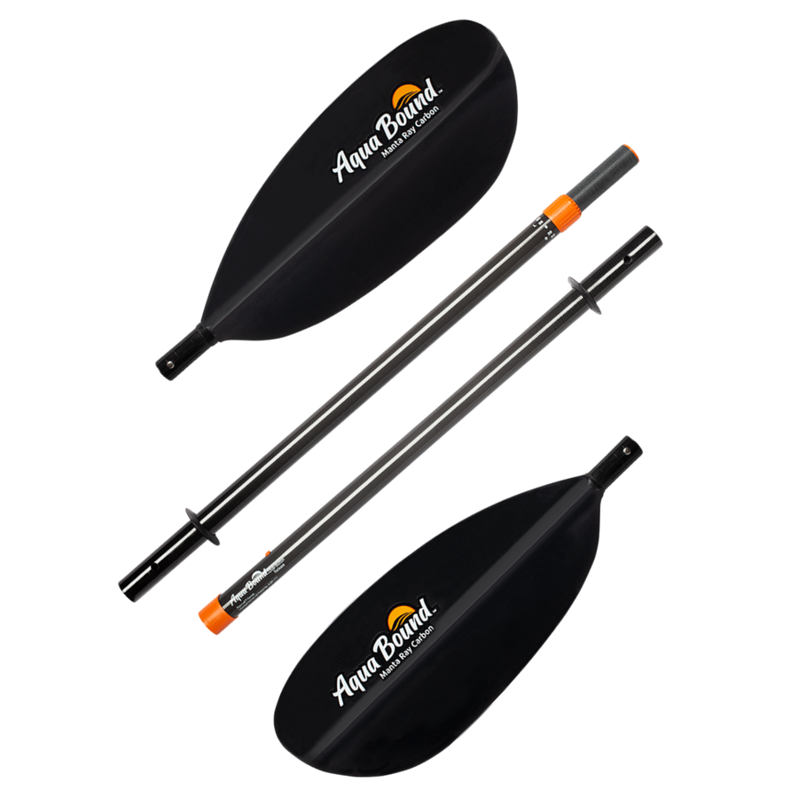 Aqua Bound Manta Ray Carbon 4-Piece Posi-Lok™ Kayak Paddle