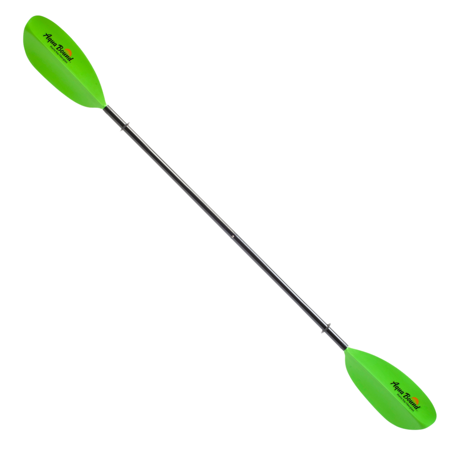 Aqua Bound Manta Ray Fiberglass 2-Piece Snap-Button Kayak Paddle