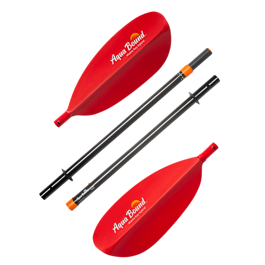Aqua Bound Manta Ray Hybrid 4-Piece Posi-Lok™ Kayak Paddle