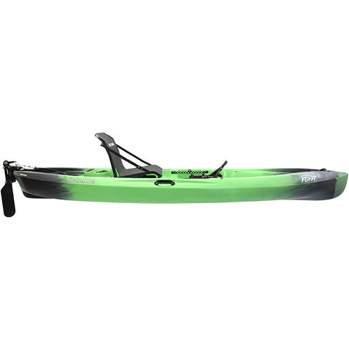 NuCanoe Inc #7212 - QC Rudder System - FOOT Steer - Flint