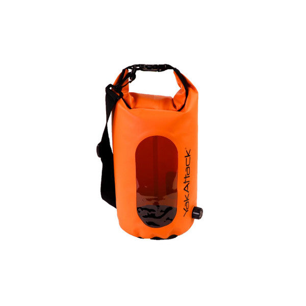 5L Roll-Top Drybag with Air Valve - Orange