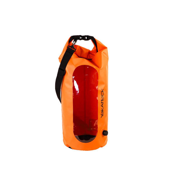 20L Roll-Top Drybag with Air Valve - Orange