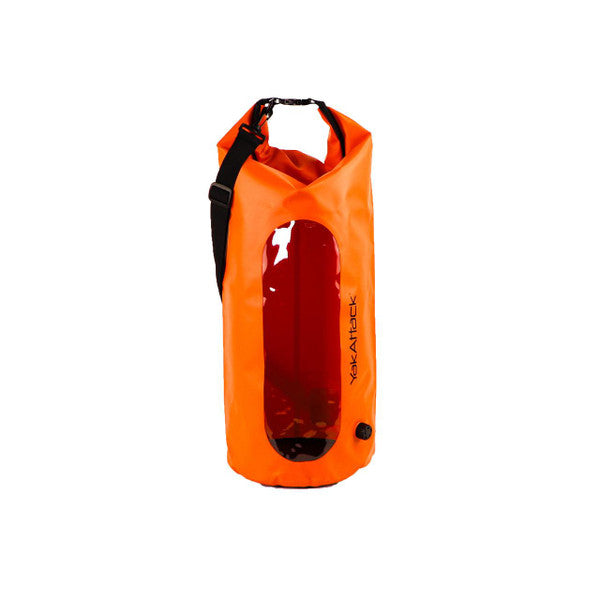 30L Roll-Top Drybag with Air Valve - Orange