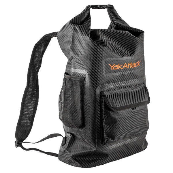 20L Roll-Top Drybag Backpack - Black