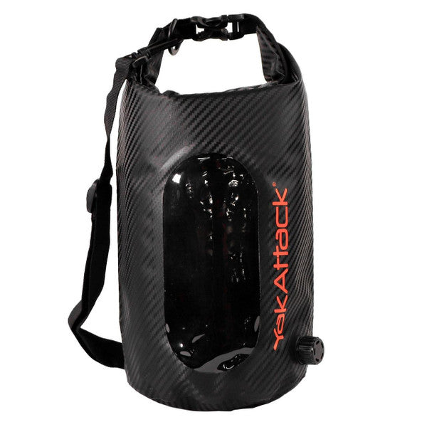 5L Roll-Top Drybag with Air Valve - Black Carbon