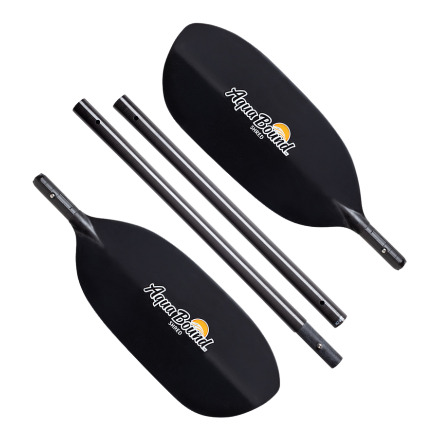 Aqua Bound Shred Carbon 4-Piece Kayak Paddle