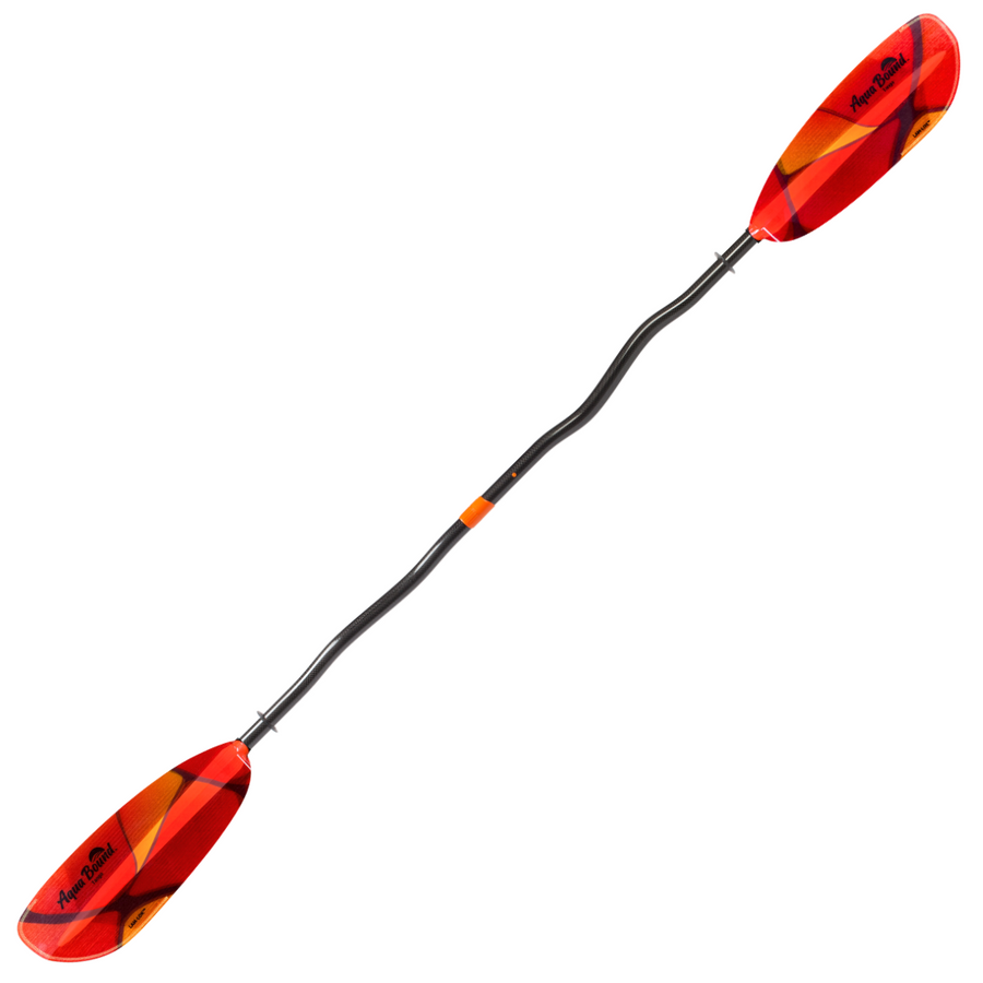 Aqua Bound Tango Fiberglass 2-Piece Bent Shaft Kayak Paddle