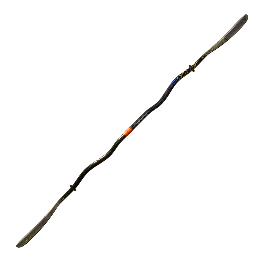 Aqua Bound Ultralight Tetra 2-Piece Posi-Lok Bent Shaft Kayak Paddle
