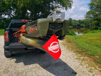 YakAttack Yak Attack Get Hooked Logo Tow Flag
