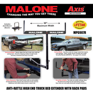 Malone Axis pickup bed extender