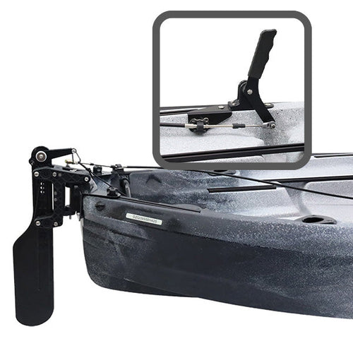 NuCanoe Inc #7206 - QC Rudder System - HAND Steer - ULTD