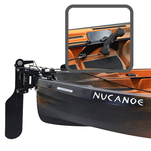 NuCanoe Inc #7215 - QC Rudder System - FOOT Steer - U10