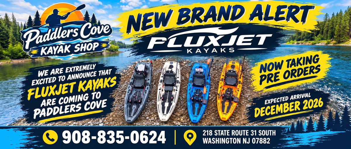 FluxJet Kayaks coming to Paddlers Cove, now taking pre-orders, expected December 2026